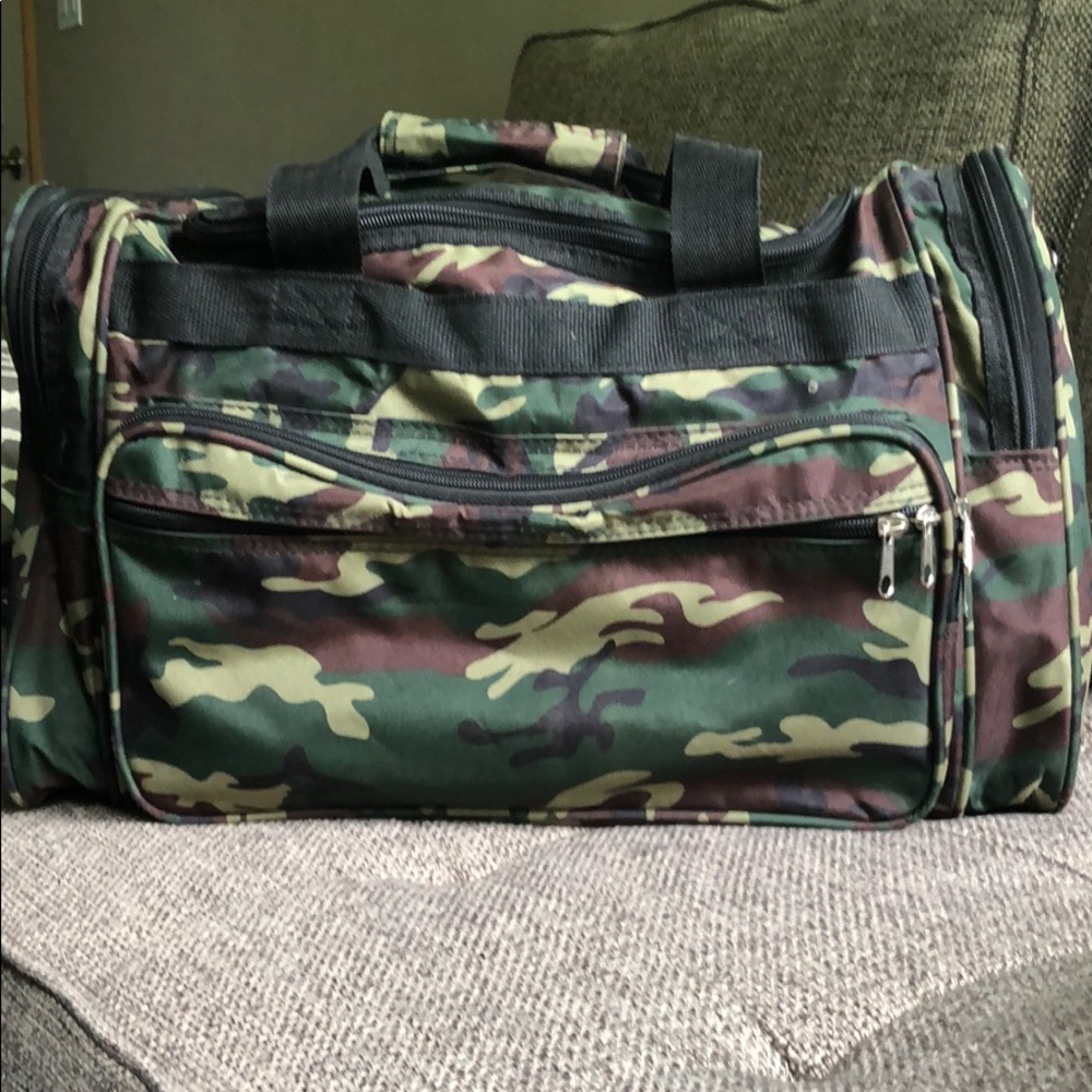 Camo duffel